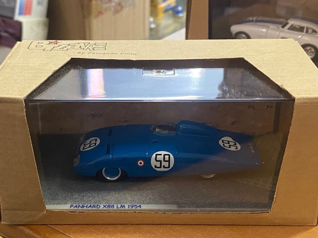 Panhard X88 Automobiles Panhard et Levassor #59 17ème 24H Le Mans 1954 R. Cotton / A. Beaulieux  BZ62