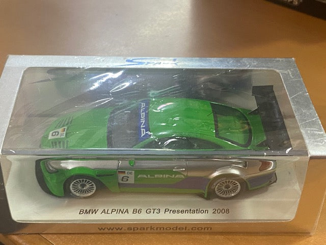Alpina B6 GT3 2008 Présentation ( un seul exemplaire en boite d'origine sous cellophane )