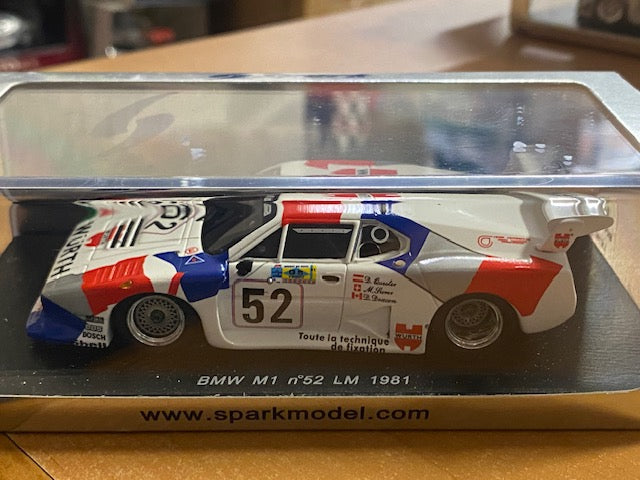BMW M1 Gr.5 Würth #52 Le Mans 1981 D.Quester / M.Surer / D.Deacon Ref S 1583 -11 Mars 2026