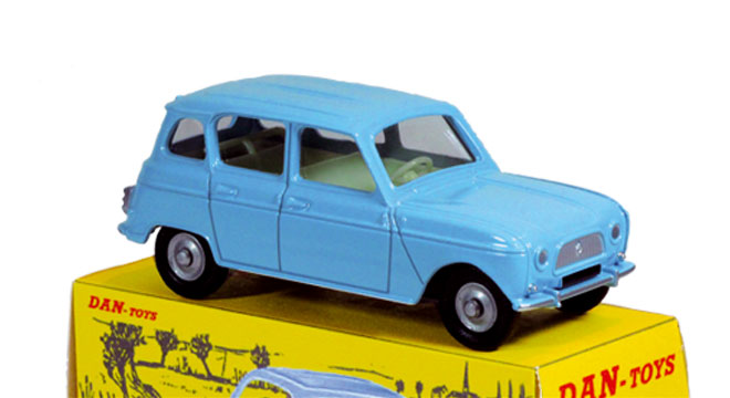 Renault 4L Bleu Clair (Poch)
