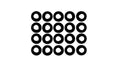 20 Pneus Striés Noirs pour Renault 4L