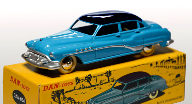 Buick Roadmaster Bleu / Toit Bleu Marine