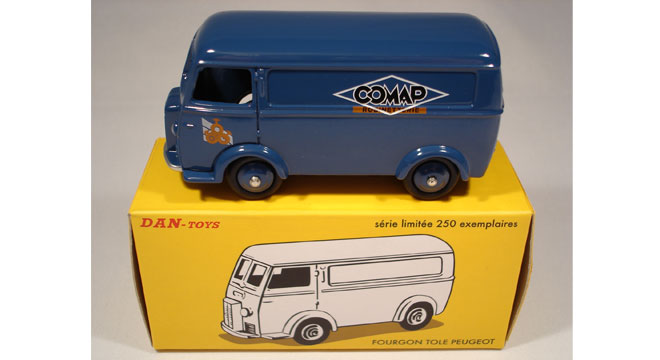 Peugeot D3A Fourgon Tôlé Comap