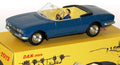 Peugeot 504 Cabriolet Bleu avec Conducteur (roues directionnelles actionnées par le volant)