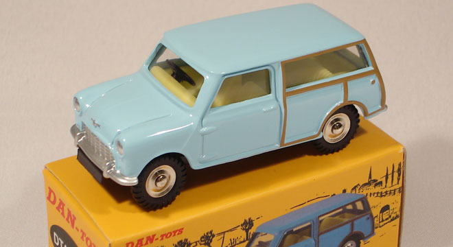 Morris Mini Traveller Bleu Ciel