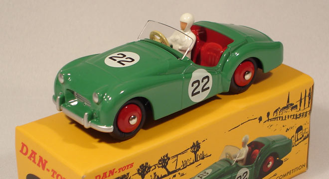 Triumph TR2 Compétition #22 Vert