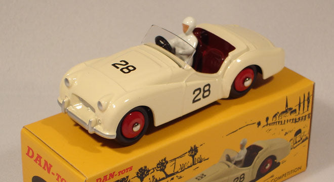 Triumph TR2 Compétition #28 Ivoire