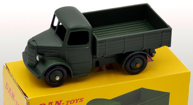 Bedford Camion Plateau Militaire Vert Kaki