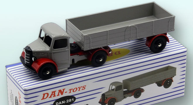 Bedford Articulé Lorry Gris/ Rouge
