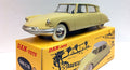 Citroen DS 19 Jaune pâle / Toit Gris Clair Jantes Concaves