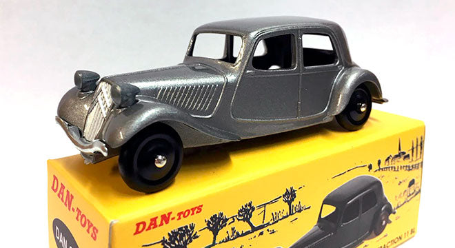 Citroên Traction 11 BL Gris Clair Métal  Roues Fer
