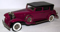 Marmon Sixteen Convertible 1931 Pourpre  ( un seul exemplaire neuf boite d'origine )