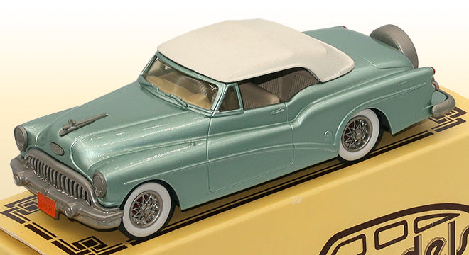 Buick Skylark 1953 Vert Clair Métal / Capote Crème (un seul exemplaire en boite d'origine)