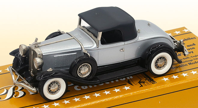 Studebaker President Convertible Roadster 1931 Argent / Noir  ( un seul exemplaire neuf boite d'origine )