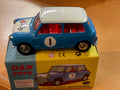 Morris Mini Cooper Competition #1 Bleu / Toit et Capot Blanc