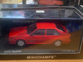 Audi Quattro 1981 Rouge ( un seul exemplaire neuf boite d'origine )