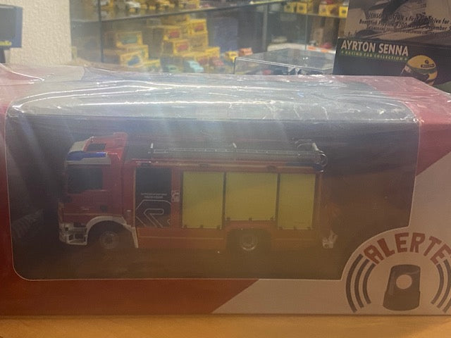 MAN  TGM FPT Rosenbauer Pompiers S.D.I.S. 87 Haute-Vienne Edition limitée à 200 exemplaires Ref ALERTE 0123