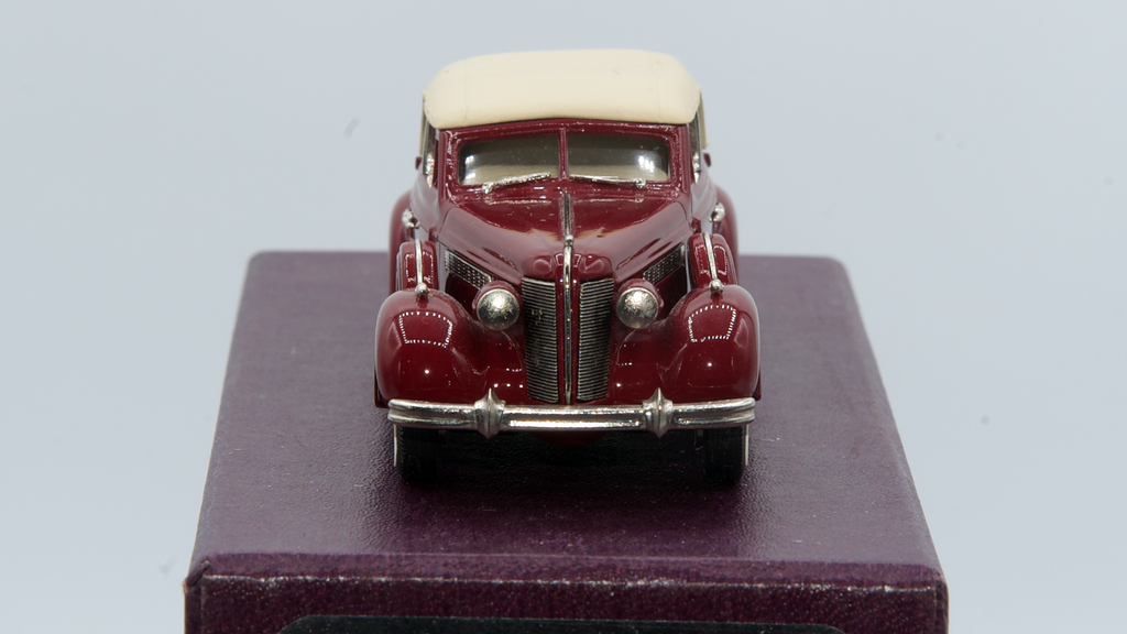 Buick Special 5-passenger Convertible Phaeton 1937 Sandringham Maroon Ref BC005