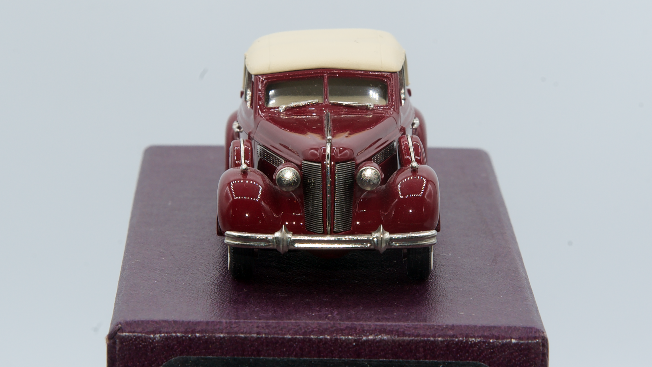 Buick Special 5-passenger Convertible Phaeton 1937 Sandringham Maroon Ref BC005