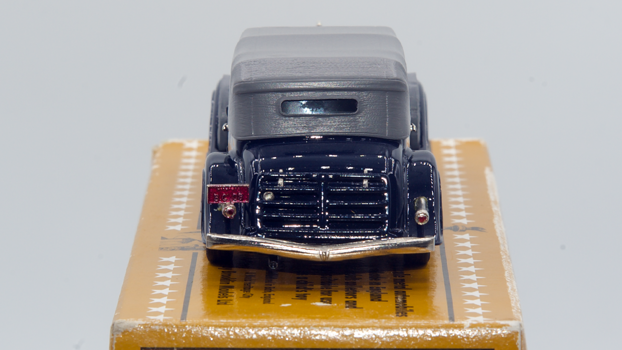 Buick Phaeton Model 98C 1934 Vcleu Foncé/Capote Grise Ref BC008