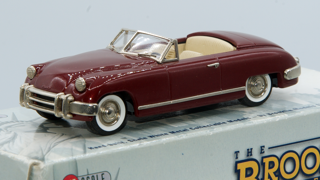 Muntz Jet Top Down 1952 Rouge Bordeaux Ref BRK101