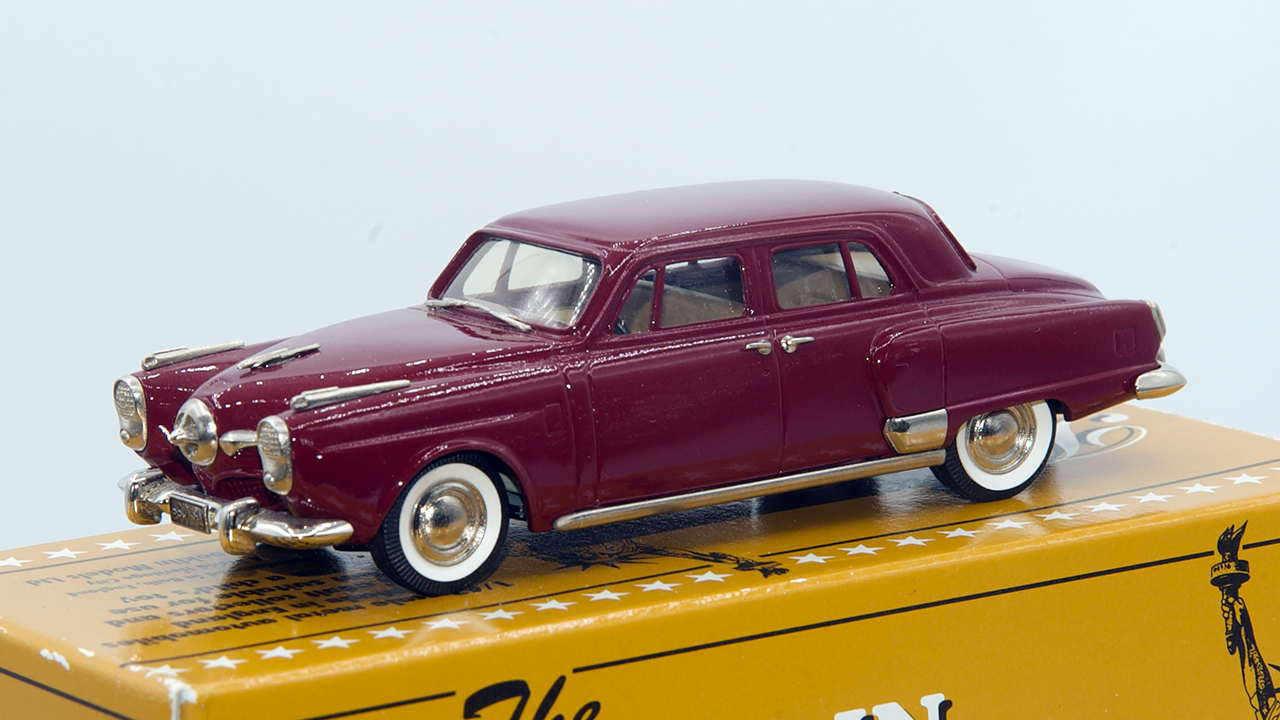 Studebaker Commander Land Cruiser 1950 Rouge Bordeaux Ref BRK104