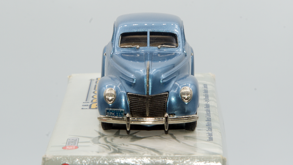 Mercury 99-A Sedan Coupe 1939 Bleu Métal Ref BRK117
