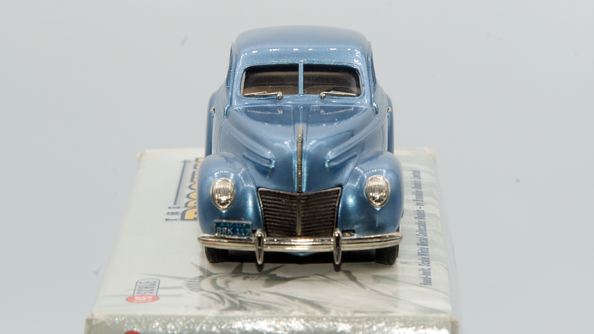 Mercury 99-A Sedan Coupe 1939 Bleu Métal Ref BRK117