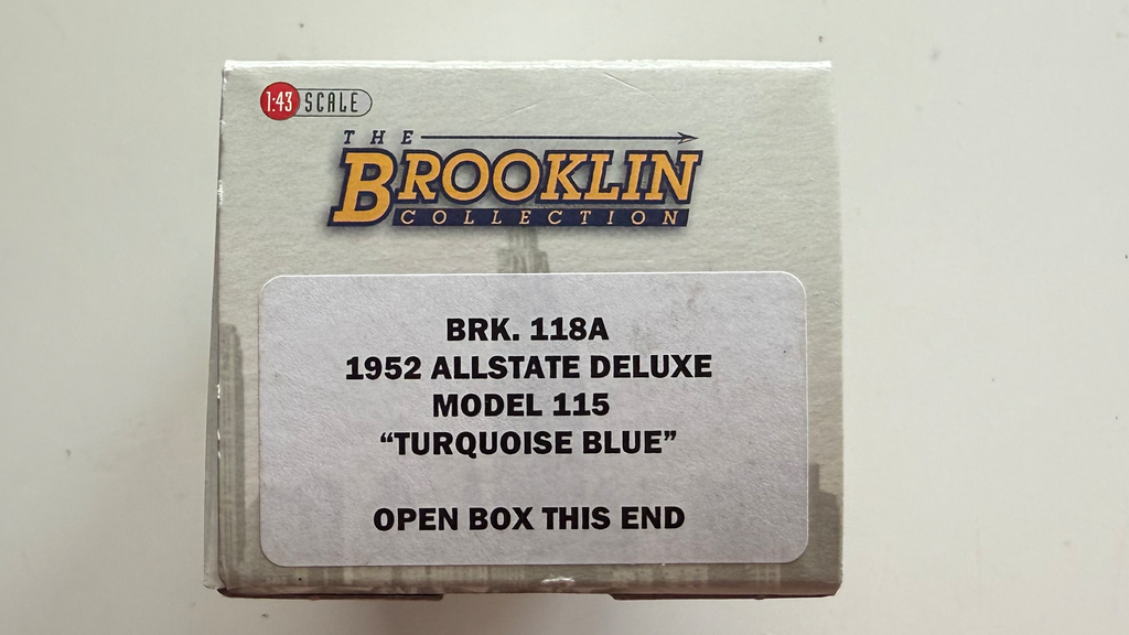 Allstate Deluxe Model 115 1952 Bleu Ref BRK118A