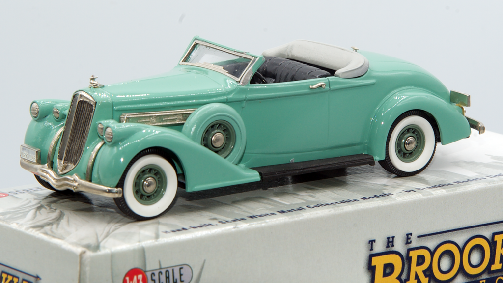 Pierce-Arrow Convertible 1936 Vert Clair Ref BRK126