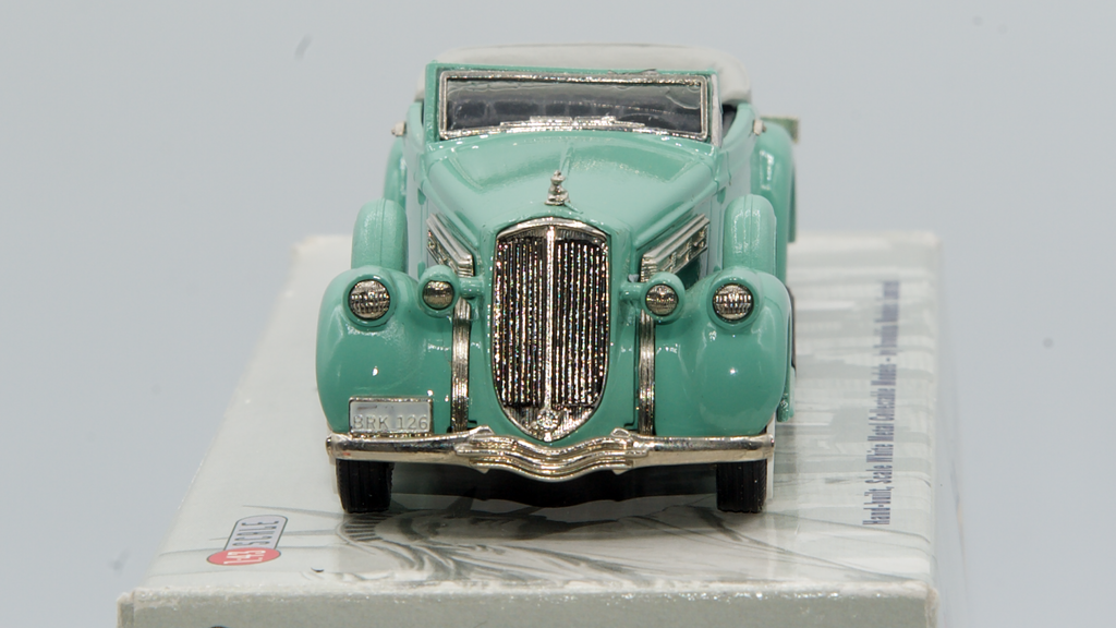 Pierce-Arrow Convertible 1936 Vert Clair Ref BRK126