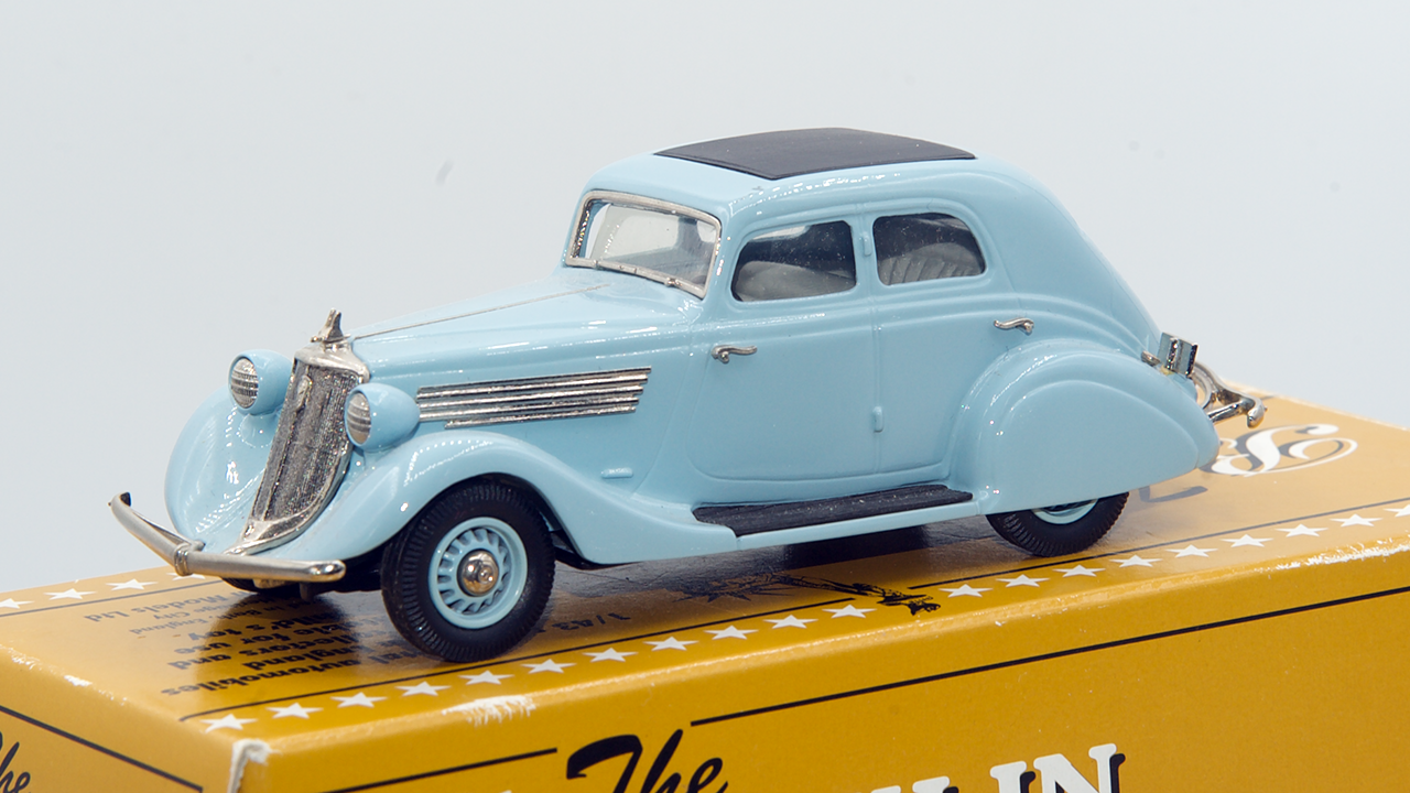 Studebaker Commander Land Cruiser 1934 Bleu Ciel Ref BRK127