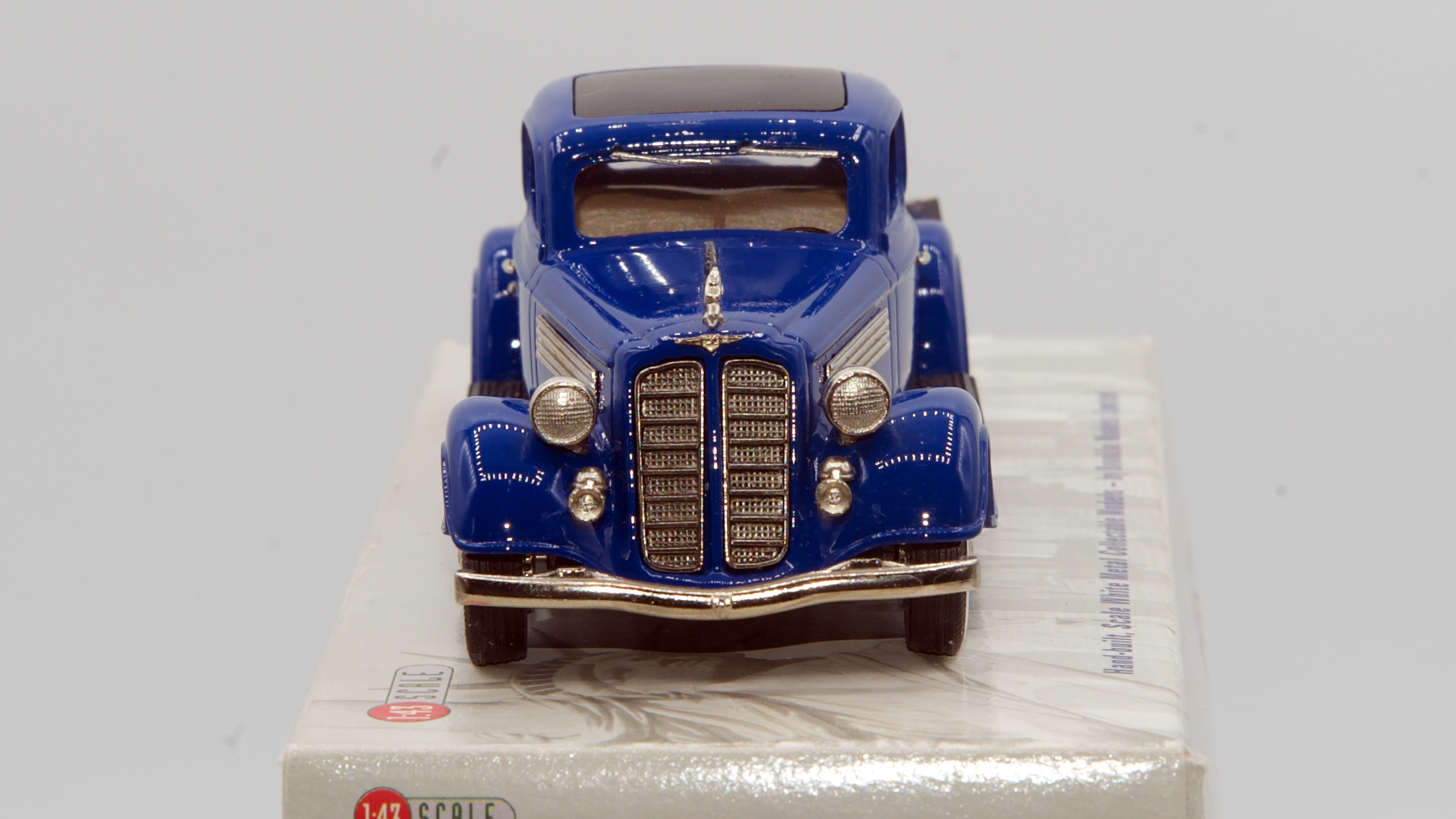 Buick 96-S Coupe 1934 Bleu Foncé Ref BRK133