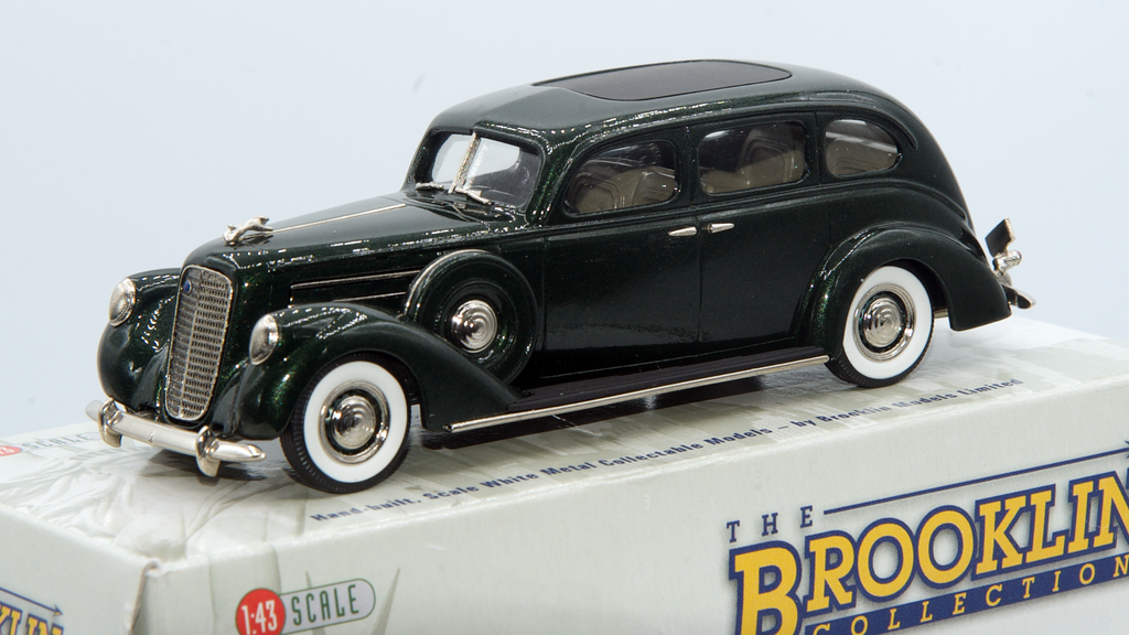 Lincoln K 7-passenger Sedan 1937 Vert Métal Ref BRK141