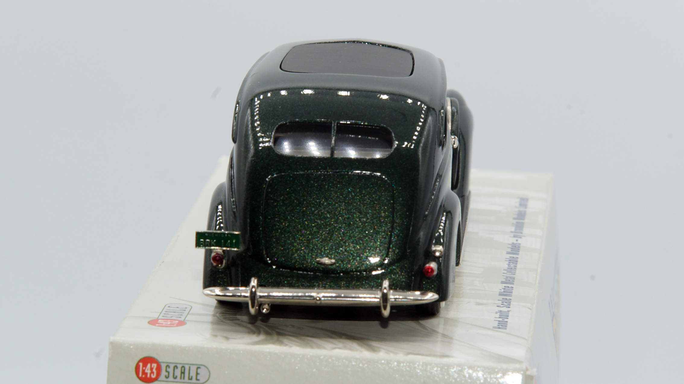 Lincoln K 7-passenger Sedan 1937 Vert Métal Ref BRK141