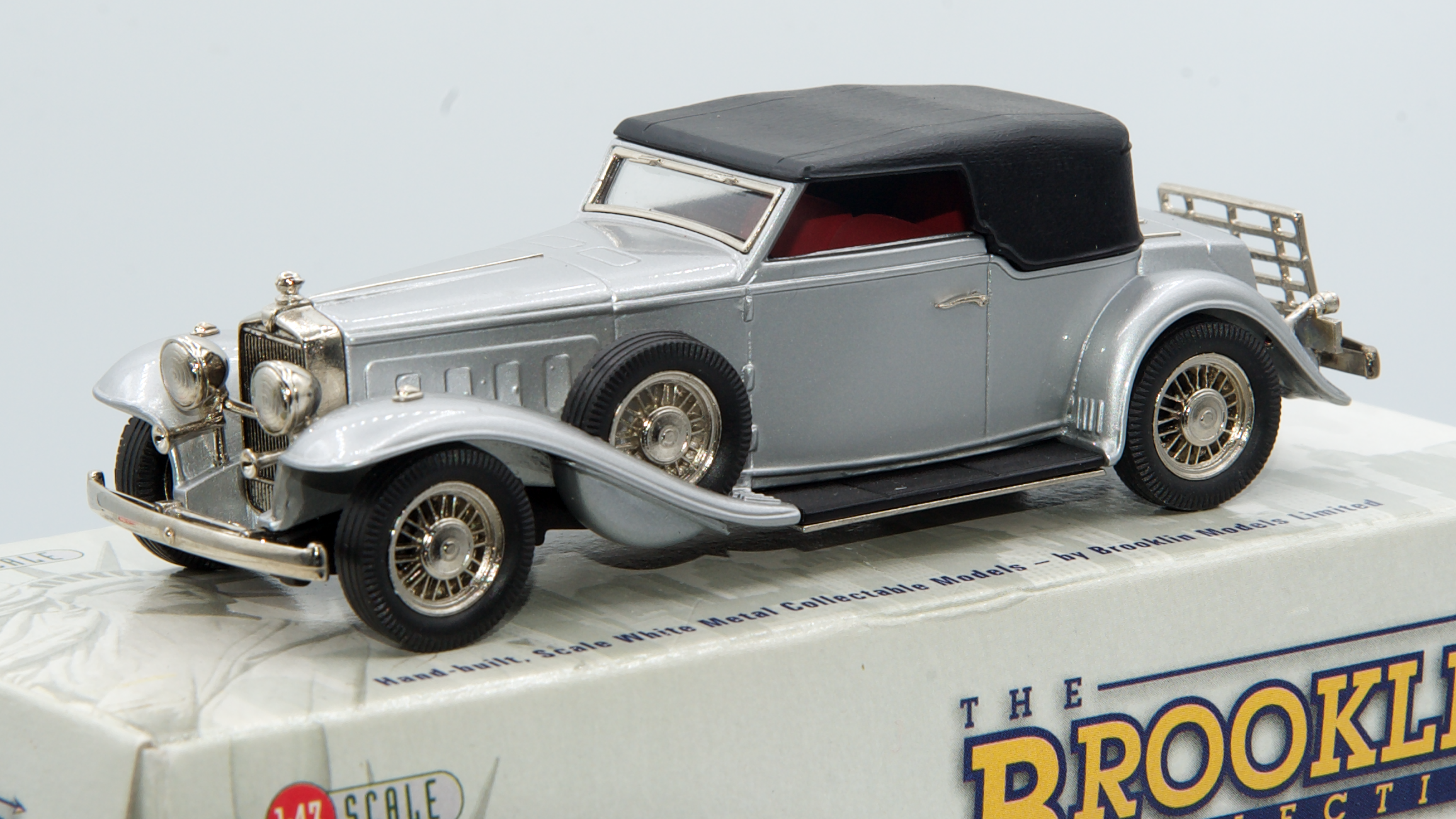 Stutz DV-32 Victoria Convertible 1933 Argent BRK146