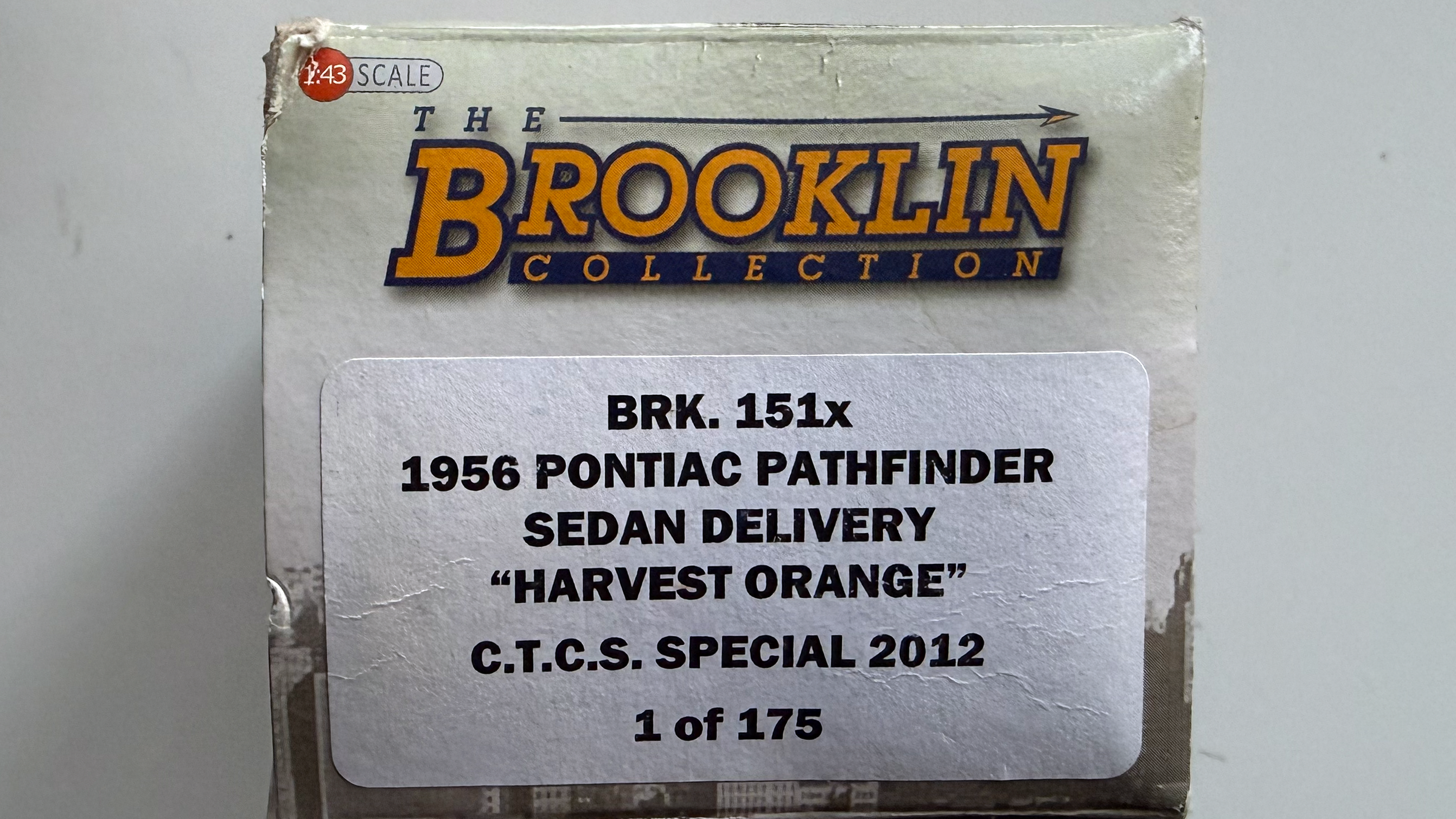Pontiac Pathfinder Sedan Delivery (C.T.C.S. special 2012) 1956 Orange (Edition limlitée 175 exemplaires) BRK151x