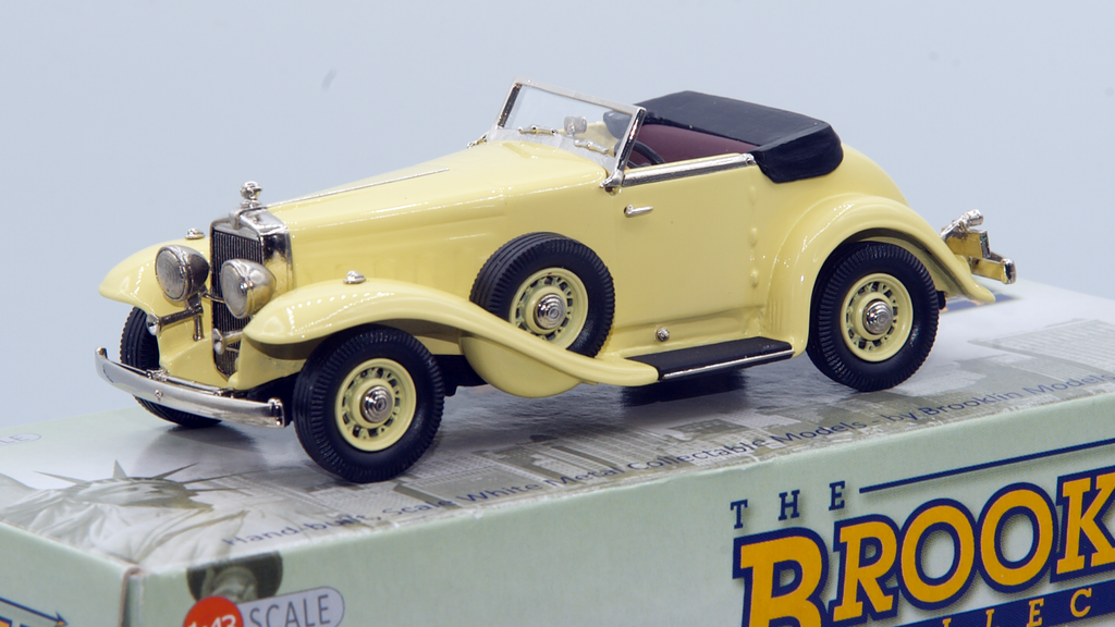 Stutz DV-32 Weyman Super Bearcat (B&L Models 2014) 1933 Jaune (Edition limlitée 125 exemplaires) Ref BRK200x