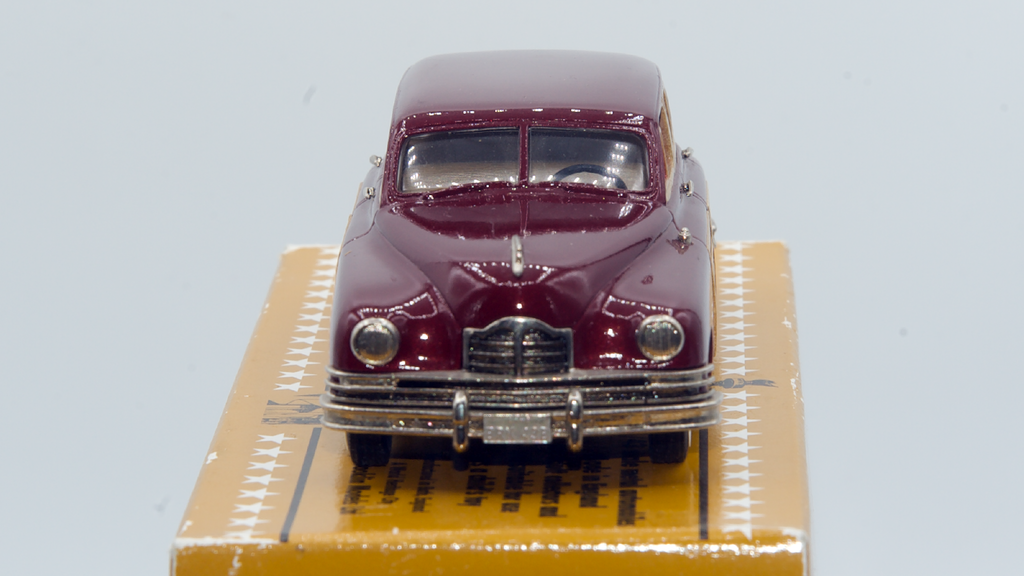 Packard Eight Woody 1948 Rouge Bordeaux Ref BRK43B