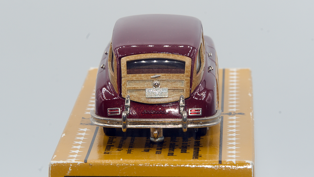Packard Eight Woody 1948 Rouge Bordeaux Ref BRK43B