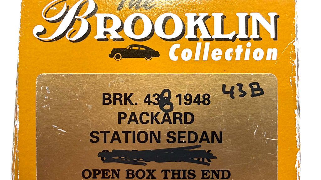 Packard Eight Woody 1948 Rouge Bordeaux Ref BRK43B