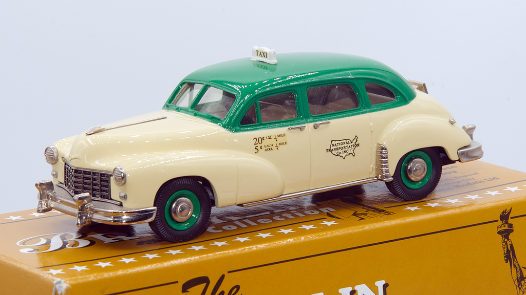 Checker New York Taxi Cab 1949 Jaune/Vert Ref.BRK89B