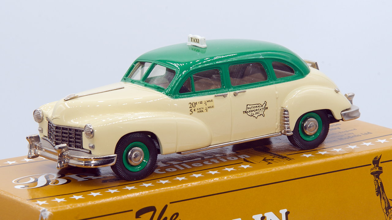 Checker New York Taxi Cab 1949 Jaune/Vert Ref.BRK89B
