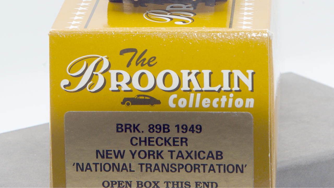 Checker New York Taxi Cab 1949 Jaune/Vert Ref.BRK89B