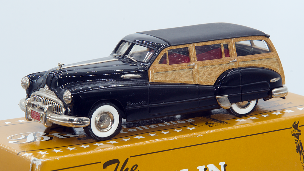 Buick Roadmaster Estate Wagon 1948 Noir/Bois Red BRK95