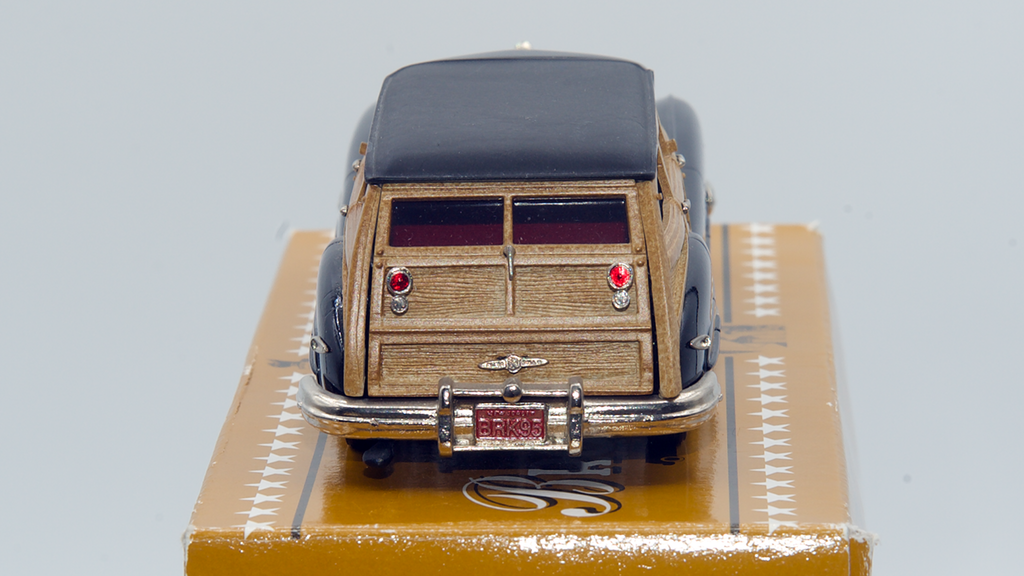 Buick Roadmaster Estate Wagon 1948 Noir/Bois Red BRK95