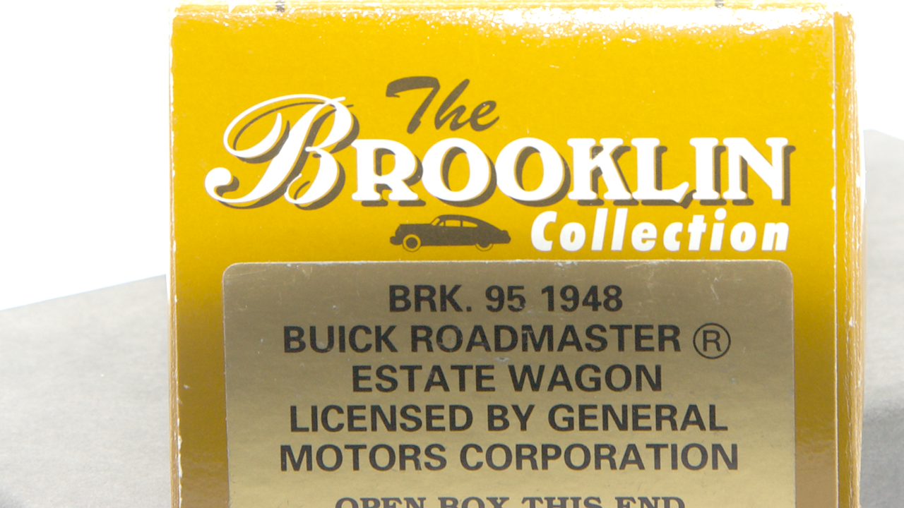 Buick Roadmaster Estate Wagon 1948 Noir/Bois Red BRK95