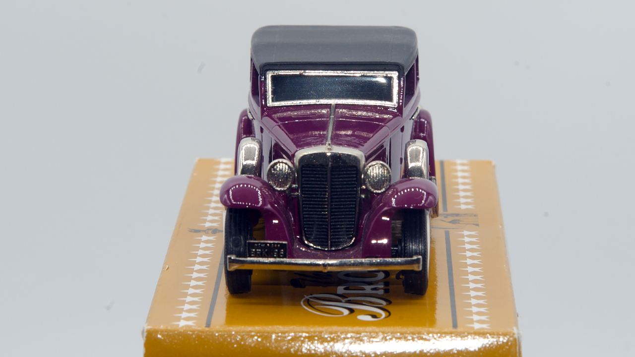 Marmon Sixteen 4-Door Convertible Sedan Top-up 1931 Mauve Ref BRK96