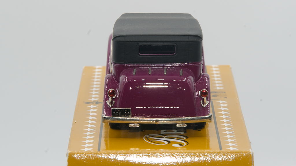 Marmon Sixteen 4-Door Convertible Sedan Top-up 1931 Mauve Ref BRK96