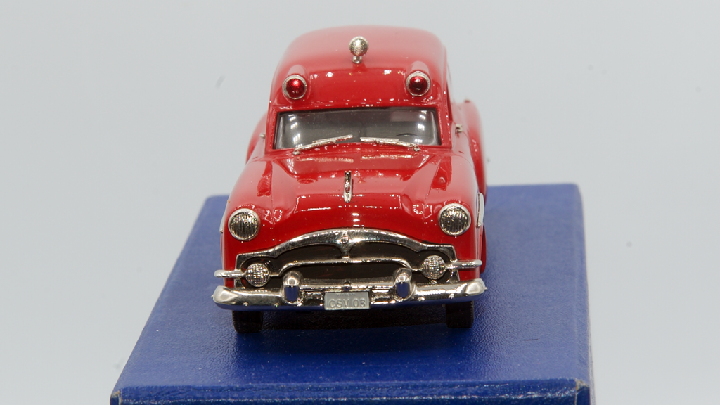 Packard-Henney Ballston Lake Ambulance 1949 Rouge Ref CSV09